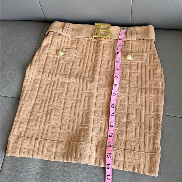 New Fashion Suit “Balmain” Comes with Matching Belt - sz Small in Beige or Black - Picture 8 of 9